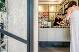  Photo 16 of 22 in A Concrete & steel ice cream shop by Lital Ophir I Interior Design