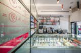  Photo 15 of 22 in A Concrete & steel ice cream shop by Lital Ophir I Interior Design