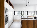 white/wood kitchen