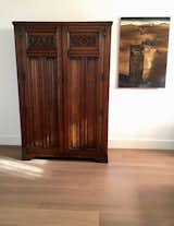 antique English armoire/Salvador Dali knockoff
