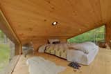 Bedroom, Recessed Lighting, Bed, and Medium Hardwood Floor  Photo 9 of 11 in Sleep in This Romantic Tree House Just Outside NYC
