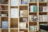 Office, Study Room Type, and Shelves  Photo 6 of 10 in This Architect’s Tiny Studio Is the Ultimate Backyard Workspace