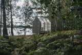 Exterior, Cabin Building Type, Glass Siding Material, and Wood Siding Material  Photos from Stressed Out? Sweden’s 72 Hour Cabins Are Designed to Soothe
