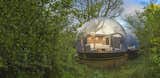 Totally immerse yourself in nature with 180-degree views at Northern Ireland’s Finn Lough resort, which offers bubble dome glamping accommodations on 45 wooded and waterfront acres. Without WiFi and cell service, these futuristic dwellings are intended for travelers who truly want to unplug.