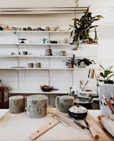 After nearly a year of being away from her craft with clay, Natasha has returned to creating ceramics thanks to the recent completion of the pottery studio. 