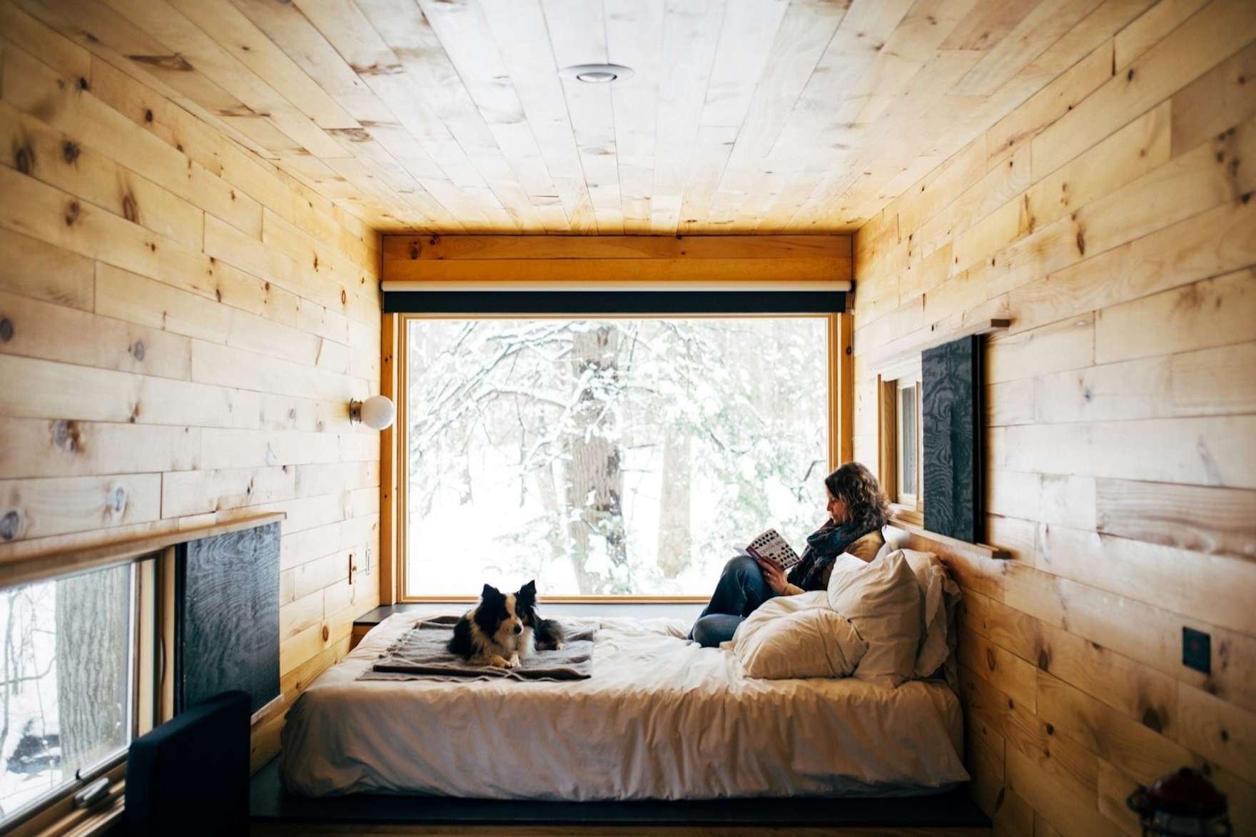 Photo 6 of 9 in Rediscover the Pleasure of Solitude in These Micro Cabins Across the East Coast