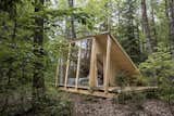 Although this cabin functions more as a guesthouse than a she shed, there's a lot of design inspiration that can be taken from this guest resort in the forest of Southern Sweden. From its use of wood and glass to its simple, asymmetrical shape, we can easily imagine using the space as a yoga or art studio or home office.