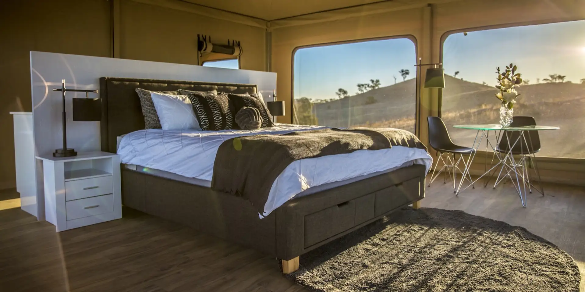 The 581-square-foot Uralla, which means "home on the hill," is the new premium accommodation that offers an extra touch of luxury for couples.