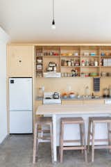 All-electric equipment and appliances were installed.