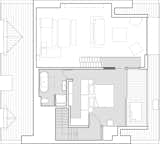 Here is the floor plan for the upper mezzanine.