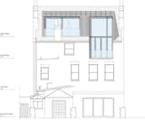 A look at an elevation of the renovated building. 