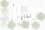 A look at the Trull Residence floor plan.  Photo 13 of 13 in An Elegant Abode Embraces Nature Without Waiving Privacy