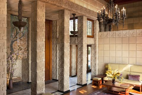 Photo 4 of 23 in Frank Lloyd Wright’s Iconic Ennis House Is Listed For ...