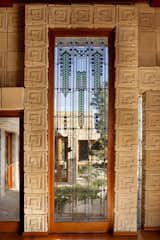 Windows, Picture Window Type, and Wood The home features 27 art-glass windows, which are some of the last examples used by Wright.

  Photo 18 of 23 in Frank Lloyd Wright’s Iconic Ennis House Is Listed For $23M