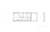 Here's a look at the basement floor plan.  Photo 14 of 15 in A Contemporary Cottage Is a Warm Refuge For a Family of Skiers