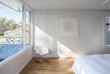 "The bedrooms are completely separate from one another, filled with light, and oriented toward beautiful views of the surrounding context and downtown Raleigh," note the architects.
