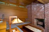 Office, Concrete Floor, and Study Room Type Tarantino Architect's extension includes a heightened clerestory lounge with built-in seating. Great care was taken to match the original materials and details.  Photo 6 of 12 in New Jersey’s Oldest and Largest Frank Lloyd Wright House Cuts Price to $1.45M