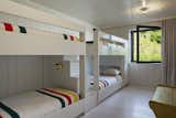 Built for multigenerational use, the Peconic House also includes a four-person bunk room on the lower floor. 