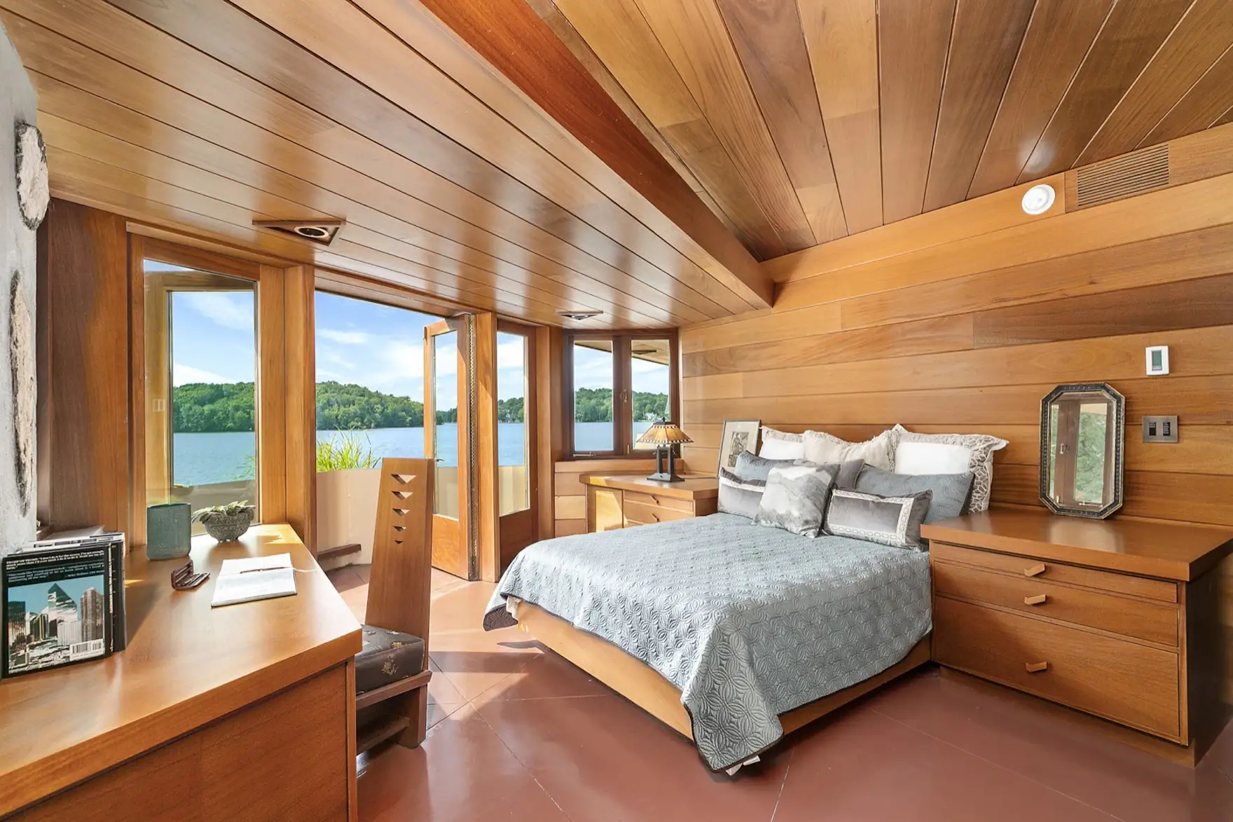 Photo 14 of 25 in Own a Private Island With a Frank Lloyd Wright ...