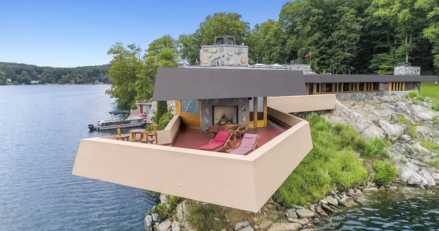 Photo 21 of 25 in Own a Private Island With a Frank Lloyd Wright ...