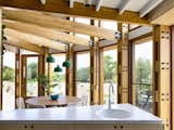 Double-glazed Thermotech windows bring the landscape indoors. 