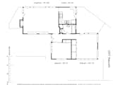 The floor plan of 2317 Bancroft, supplied by the current owner.