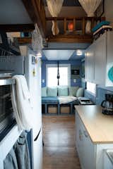 Blue Baloo tiny house kitchen