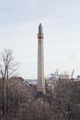 The Copenhagen landmark is easily identifiable by its 115-foot-tall chimney.