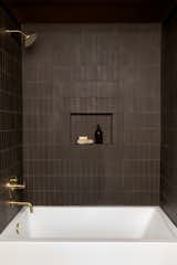 Federal Bungalow Robert McKinley pool house bathroom shower