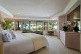 The master bedroom suite is located at the front of the home.
