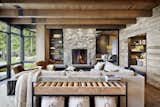Orcas Island Retreat DeForest Architects living room
