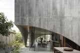 Concrete Arches Shroud a Minimalist Forever Home in a Melbourne Suburb