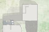 Transparent addition upper floor plan
