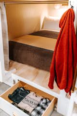 All bunks come with built-in lockable storage. Guests also have access to an individual locker and larger luggage storage.