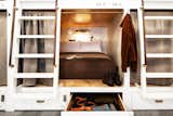 All bunk beds come with a Woolrich blanket custom-made for Anvil Hotel and Cache House.