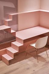 Cats’ Pink House desk