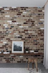 Recycled bricks, some of which were repurposed from the existing cottage, are celebrated in the new extension’s interior and exterior.