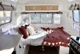 Airstream Overlander renovation Colorado Caravan bedroom