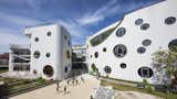 A Vivid, Curvaceous Kindergarten Takes Cues From Feng Shui in Vietnam