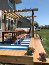 Outdoor Multi Level Cedar Deck  Photo 2 of 2 in Cabana living in the Midwest by La Bar Properties, Inc
