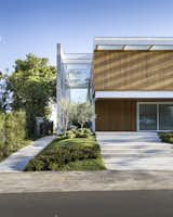 Exterior, House Building Type, Metal Roof Material, Concrete Siding Material, and Flat RoofLine  Photo 6 of 19 in Jardim do Sol House by Karoline Düster