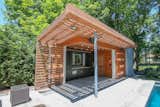 Shade Structure - Doors Retracted