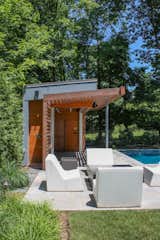 Outdoor Shower - Doors Retracted