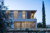 Exterior, House, Farmhouse, Stucco, Flat, Wood, and Concrete  Exterior Stucco Farmhouse Wood House Flat Photos from Residence in the Galilee