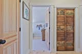 Vintage screen turned into laundry door