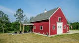 Exterior Timber Framed covered patio   Photo 5 of 35 in The Red Barn Home by Mottram Architecture