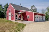 Exterior Red Barn entryway  Photo 3 of 35 in The Red Barn Home by Mottram Architecture