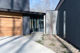 Exterior, Wood Siding Material, House Building Type, Stucco Siding Material, and Flat RoofLine Entry  Photo 14 of 19 in Gerendák by Wittehaus