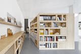 Office, Storage, Desk, Lamps, Shelves, Bookcase, and Concrete Floor Office Dones del 36  Photo 3 of 9 in Office Dones del 36 by ZEST architecture