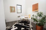 Office, Study Room Type, Chair, Desk, and Medium Hardwood Floor  Photo 20 of 38 in Homeside House | HMDG Inc. by REAL ESTATE COLLECTIVE | Claire Lissone